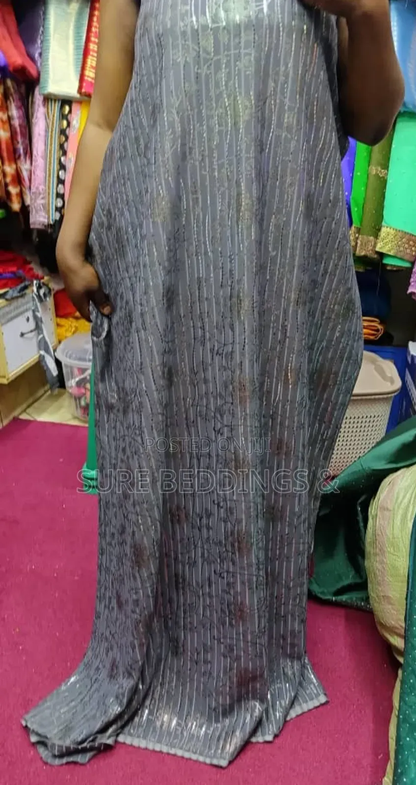 Golden Gomesi Fabric