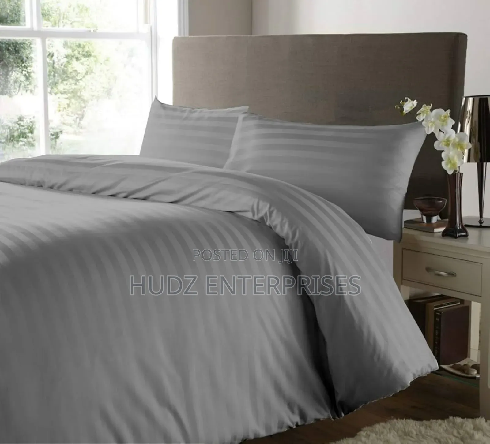 4pc Duvet King Size Grey