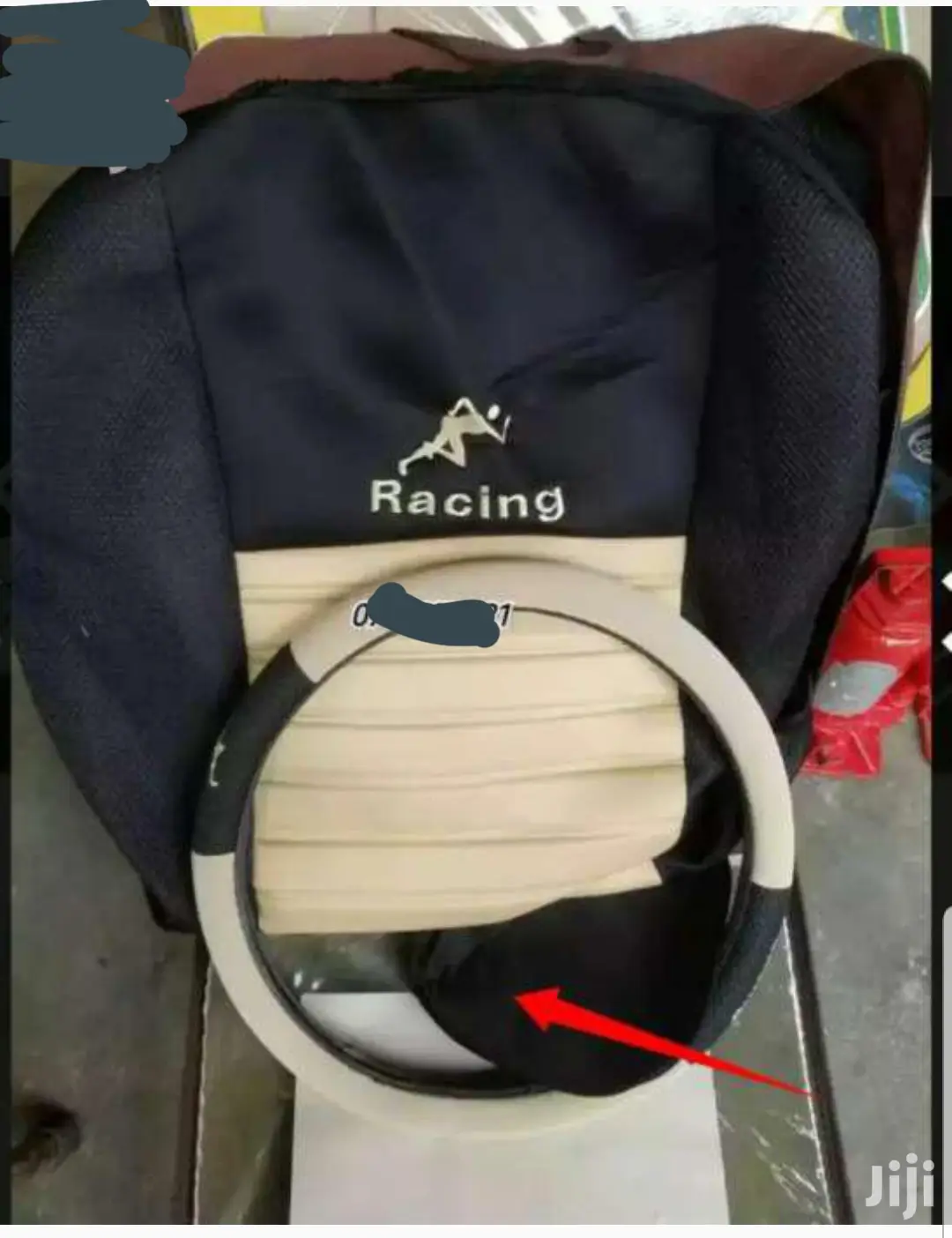 Racing Car Seat Cover Jan