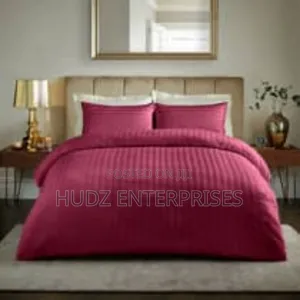 4pc Duvet King Size Maroon