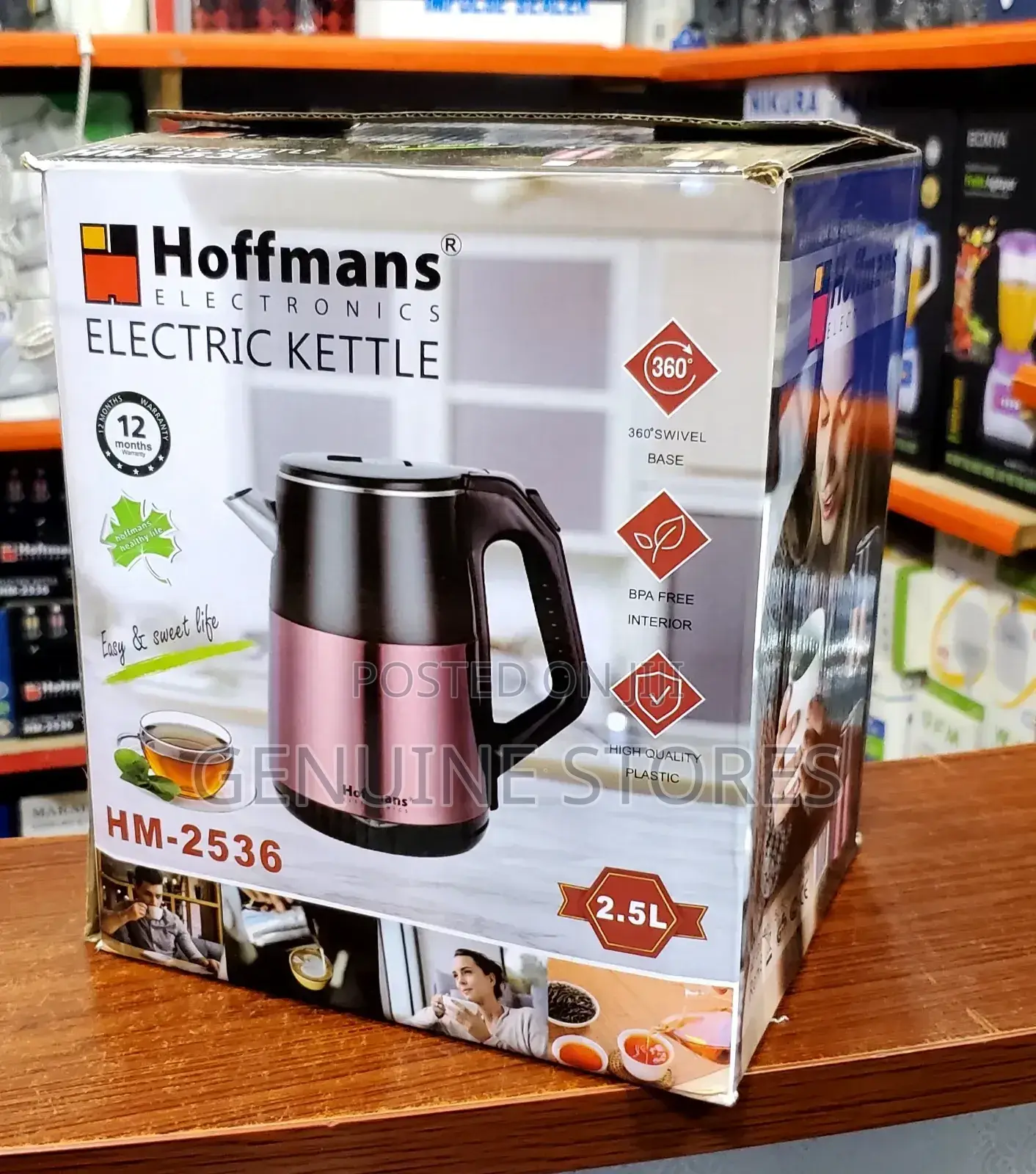 Hoffmans Electric Kettle / Pacolator