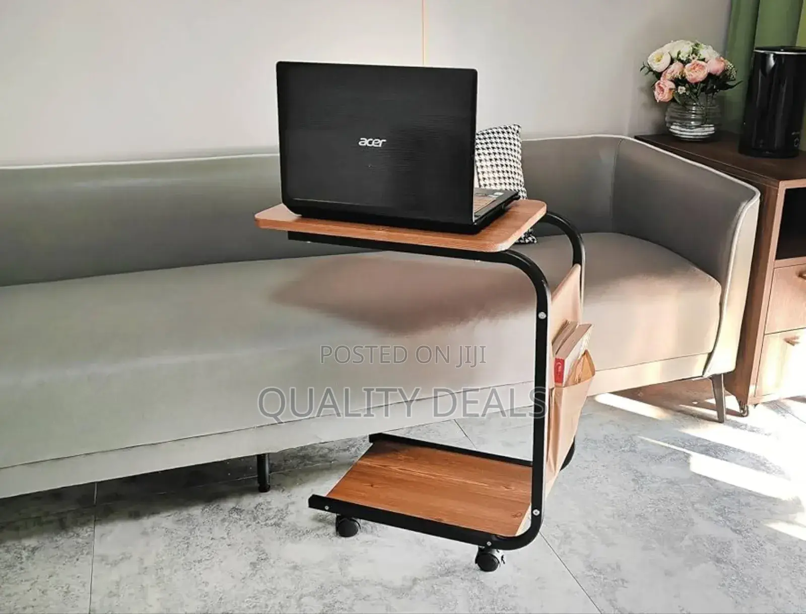 Multifunction Portable Movable Side Table