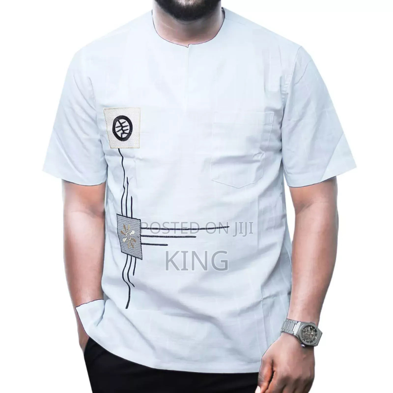 Heroic African Wear. Linen Shirts. Kitengi