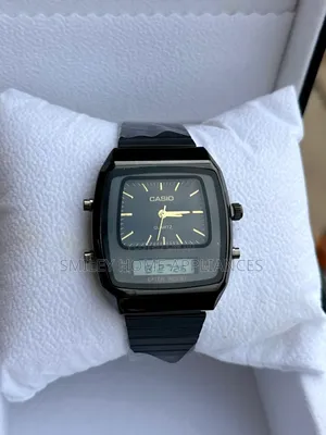 Classy Casio Unisex Watch Black