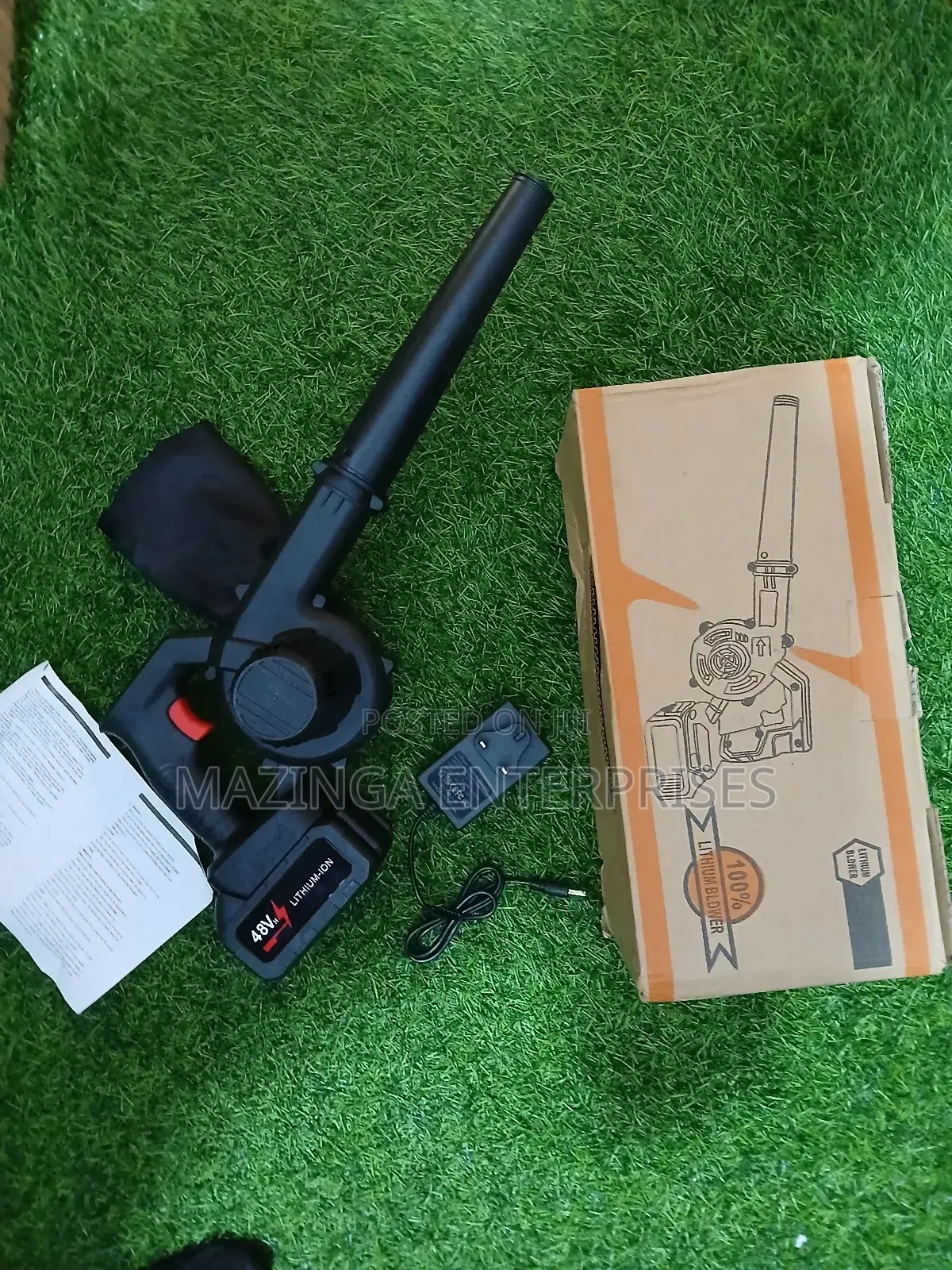 2in1 Rechargeable Lithium Battery Air Blower Vacuum Cleaner