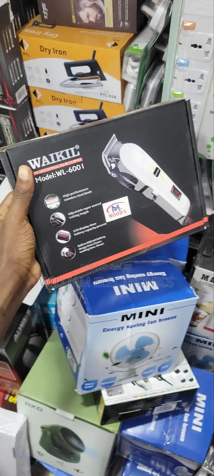 LCD Display Show Hair Clipper/Professional Waikil Clipper