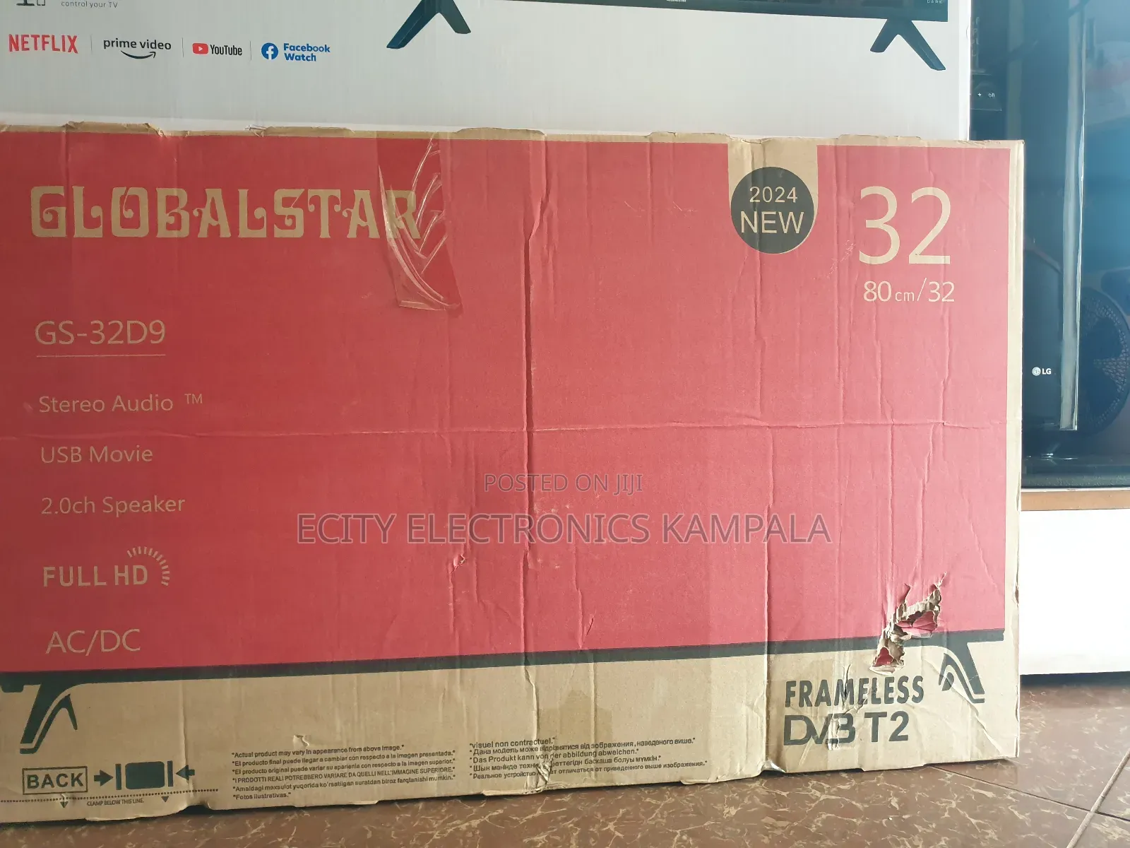 32" Inch Globalstar With Free to Air Deconder