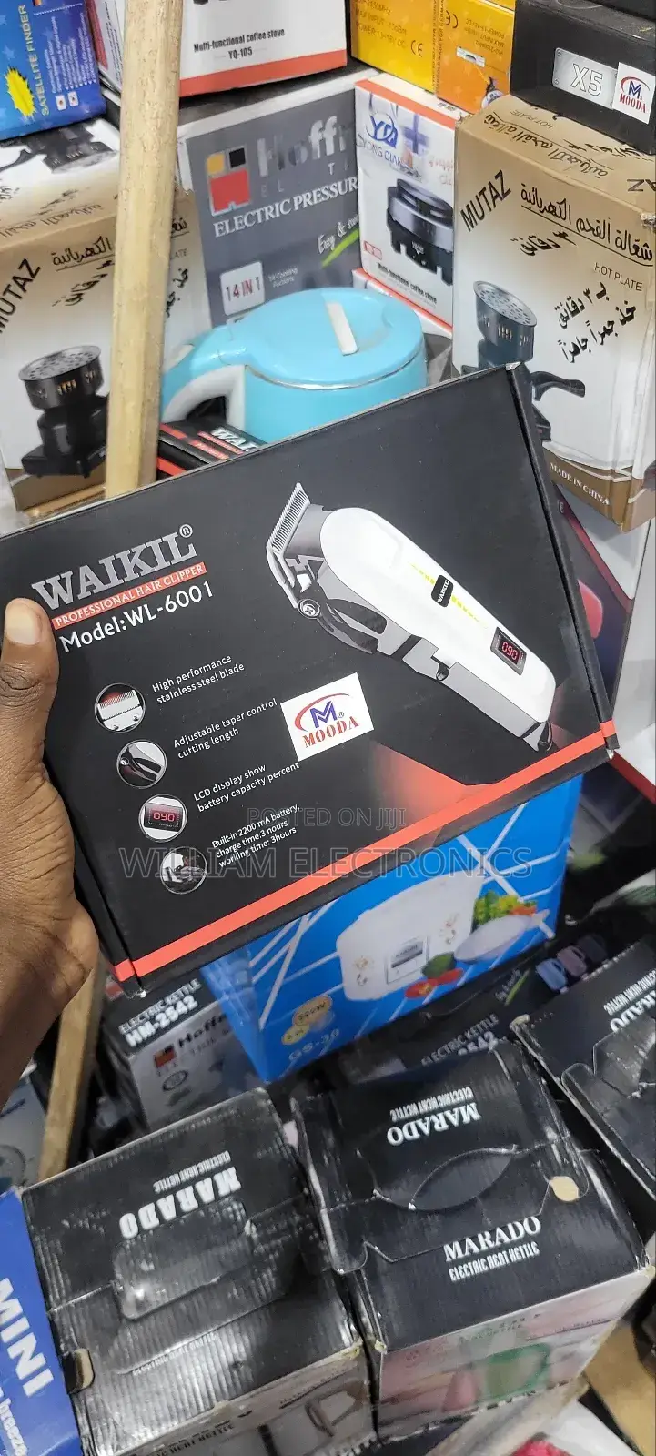 Professional Hair Clipper/Waikil Built-in Hair Clipper