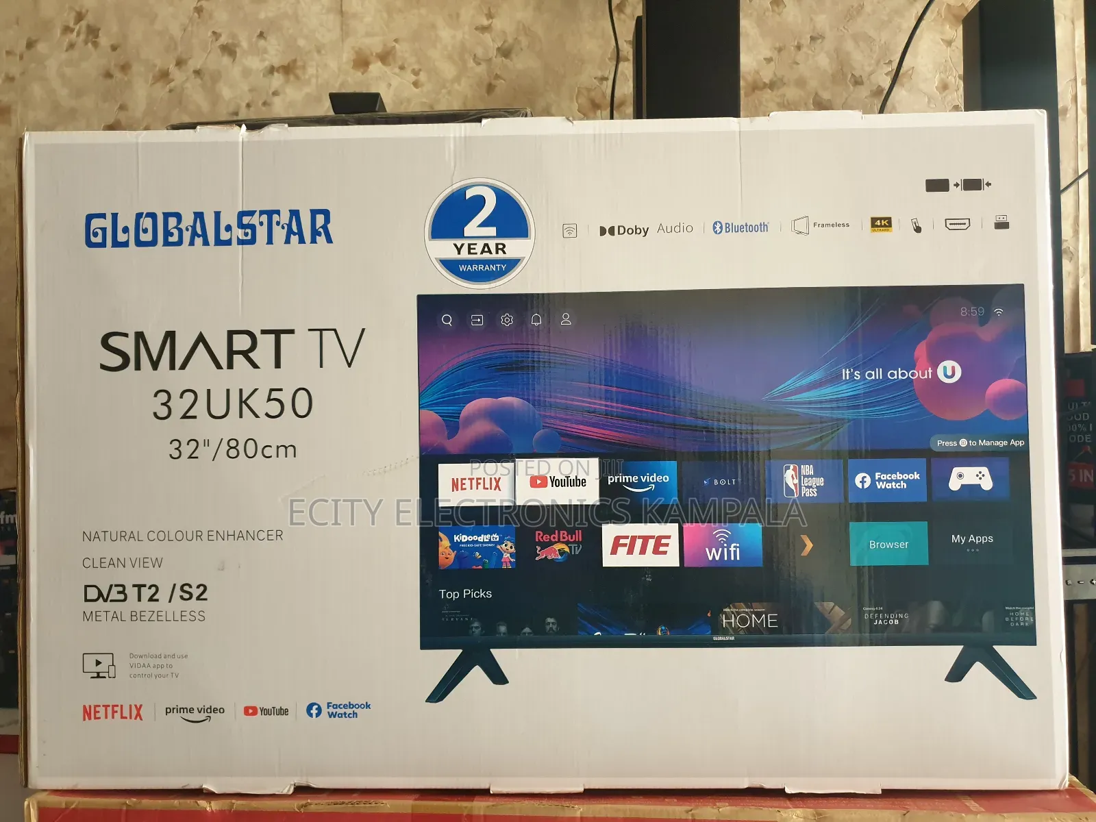 Smart Tv 32"Inch Globalstar