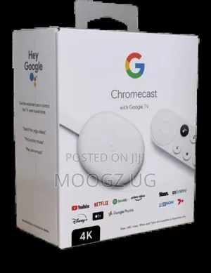 Google Chromecast 4 With Google TV - Ultra HD Streaming