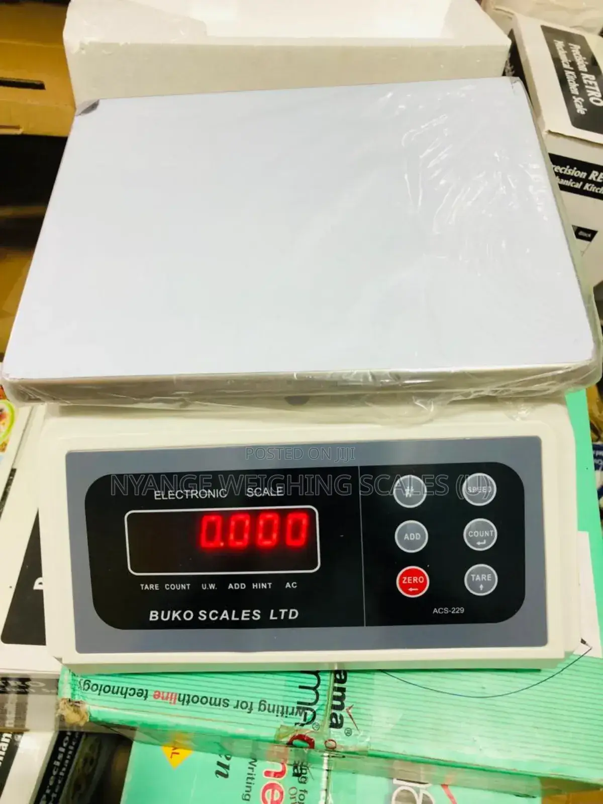 Red Display 3kg Waterproof Scale for Sale