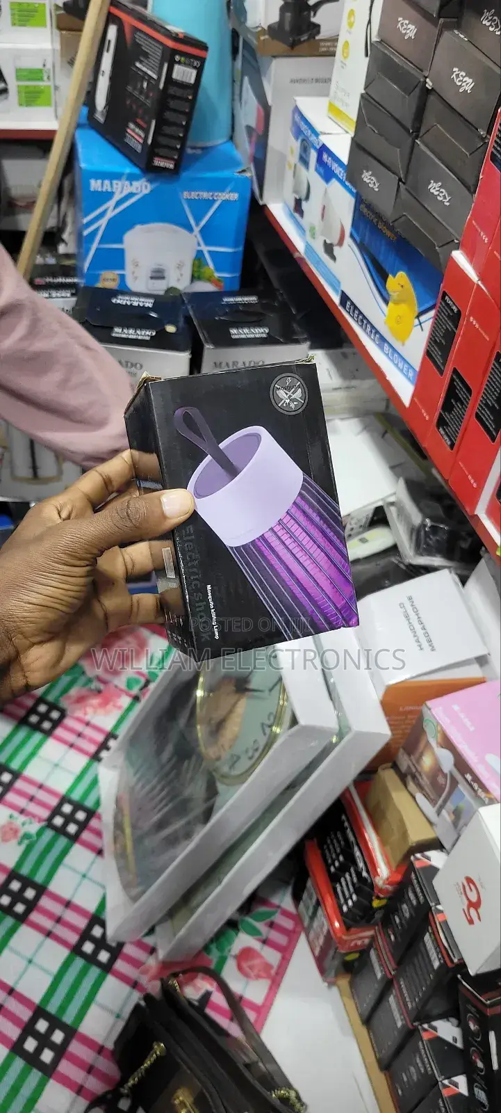 Electric Shock Killer Lamp /Portable Mosquito Killer Lamp