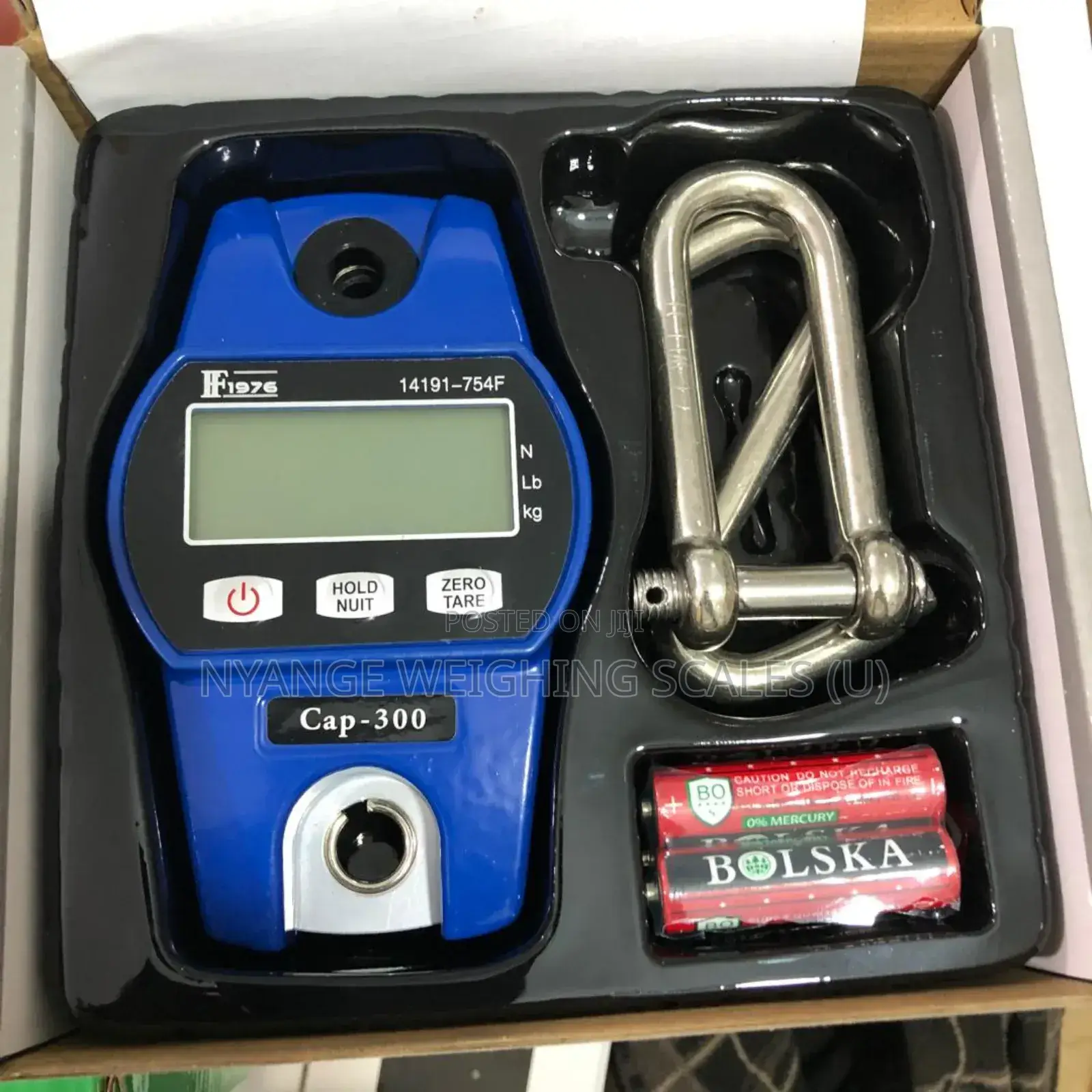 300kg Weigh Blue Color Weighing Scale Digital Hanging Weighing Scale