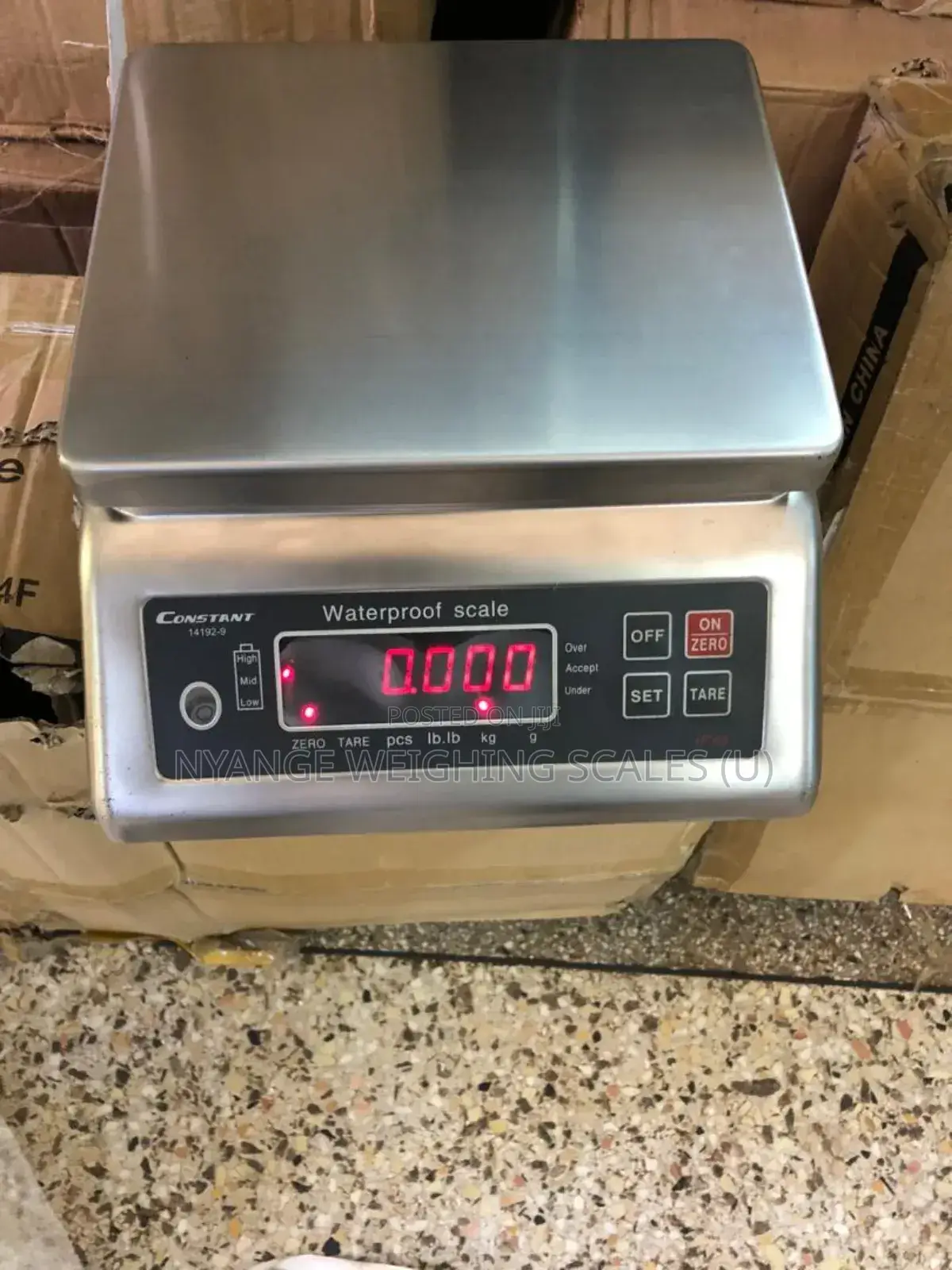 Stainless Steel Balance Waterproof Scale for Stores