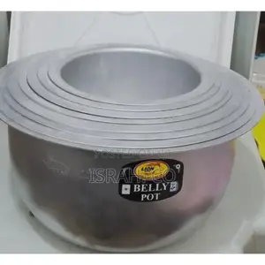 Belly Pot Sauce Pans - Silver