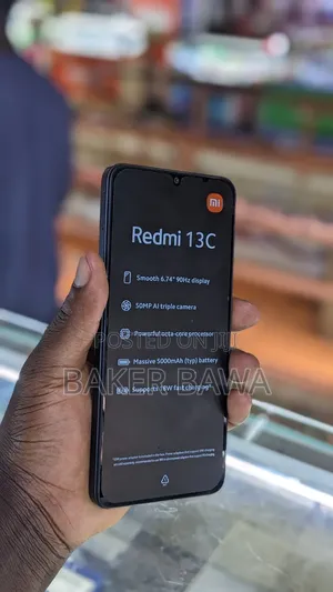 New Xiaomi Redmi 13C 256 GB Black