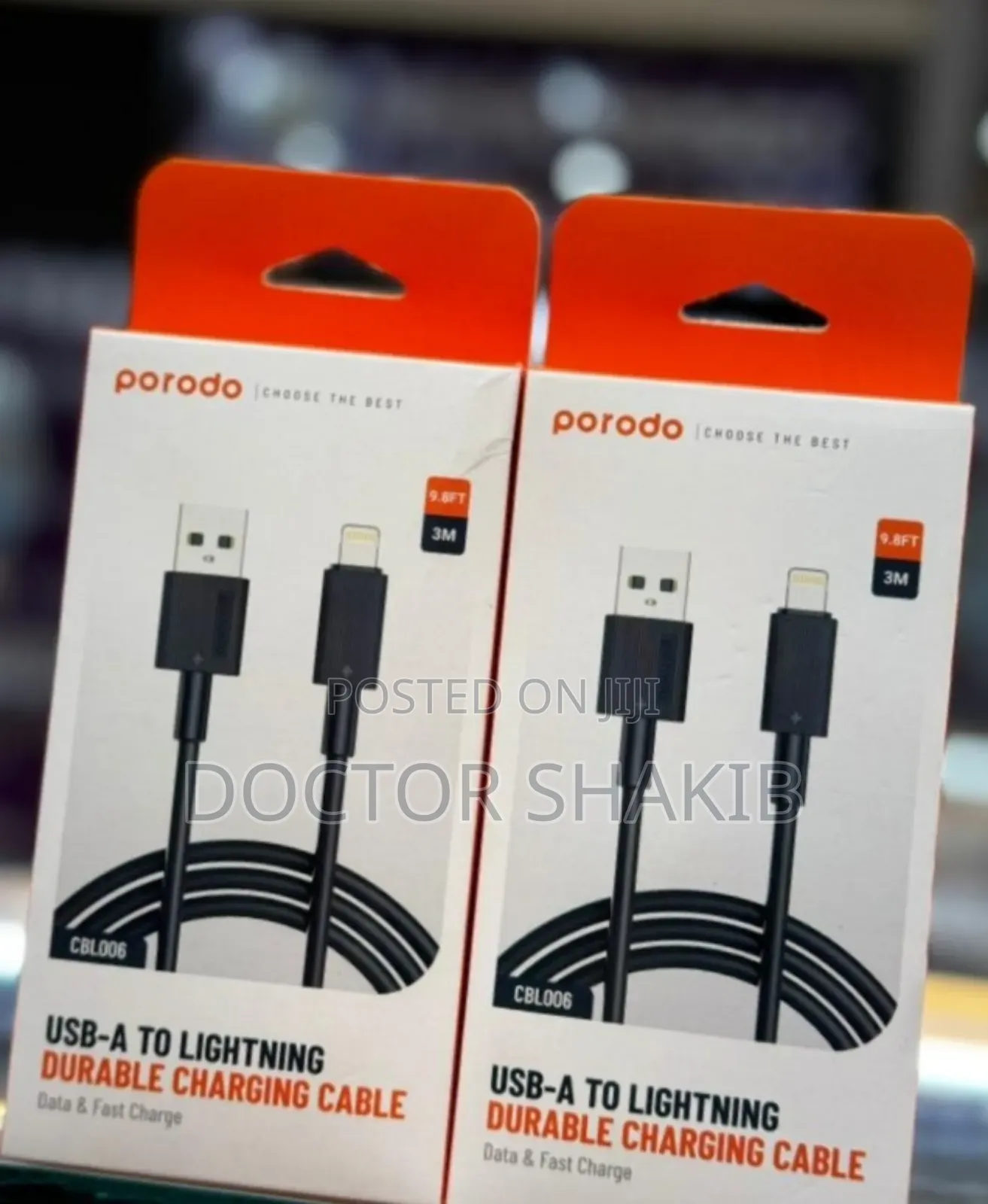 Unique Porodo USB-A Charging Cable