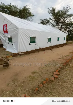 25ft X 48ft Ordinary Tent Covered All Sides