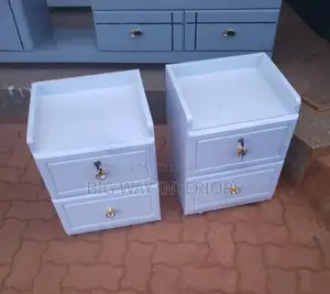 White Bedside Drawers