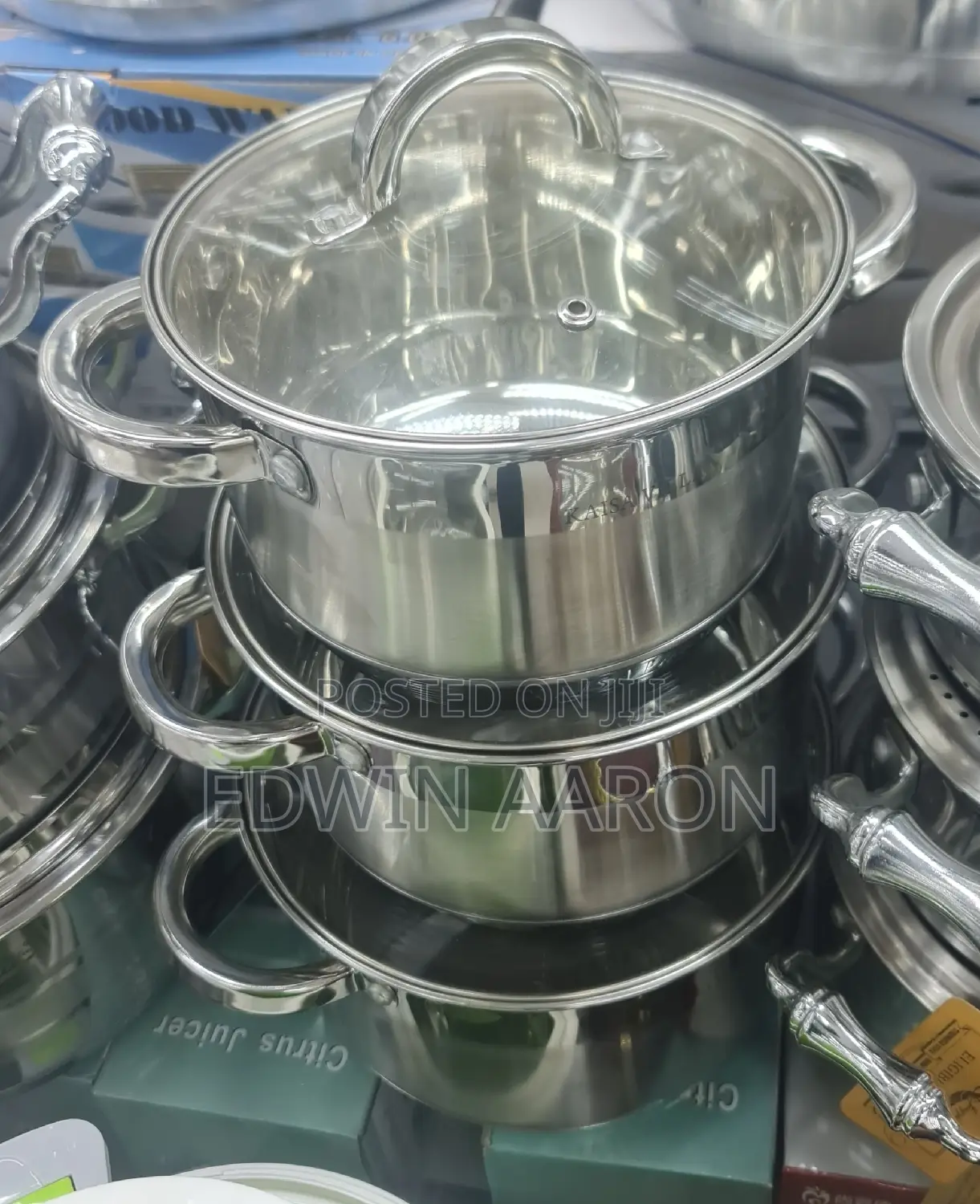 3pcs Kaisa Villa Cookware Set (Medium Size)