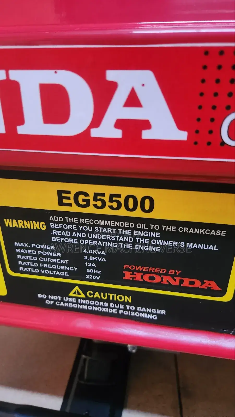 HD 4000 Gasoline Generator 4kva