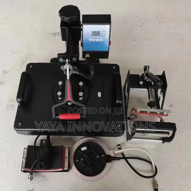 Heat Press Machine for 6in1 Application for Tshirt Mug Plate