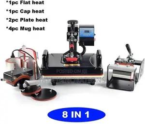 Factory Sale Mug Cap T-Shirt Combo Heat Press Sublimation