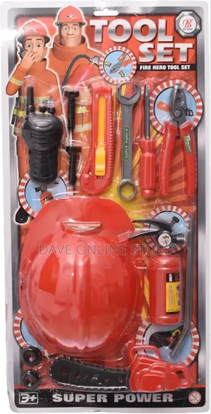 Fire Fighter Hero Kids Tool Set