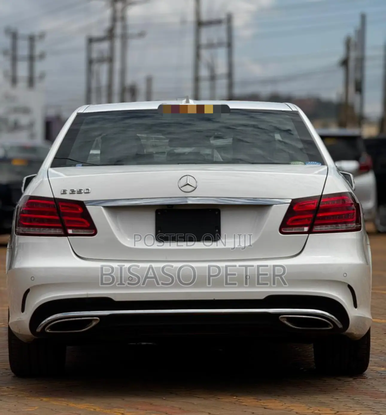Mercedes-Benz E300 2015 White