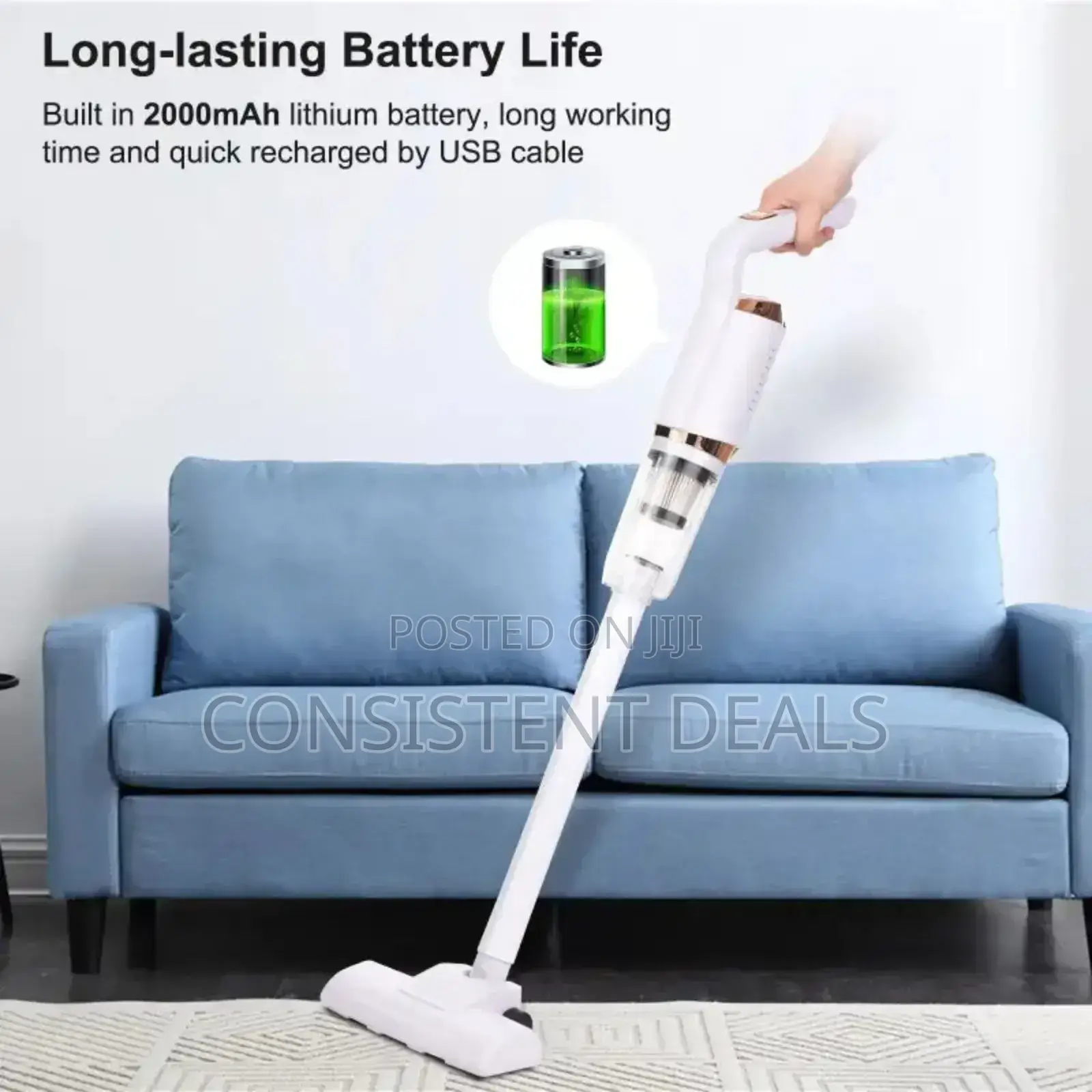 Wireless Rechargeable Vacuum Cleaner