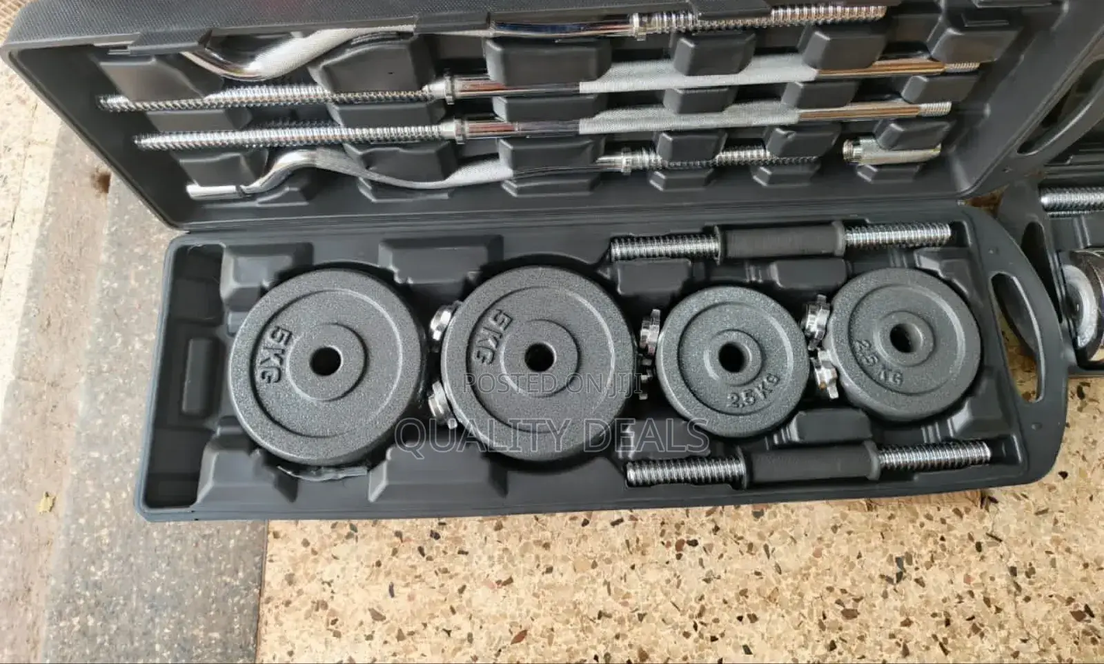 55kg Adjustable Dumbell Set