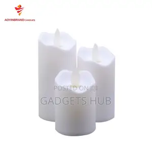 12pcs LED Flameless Christmas Candles Wave-Shape Lights