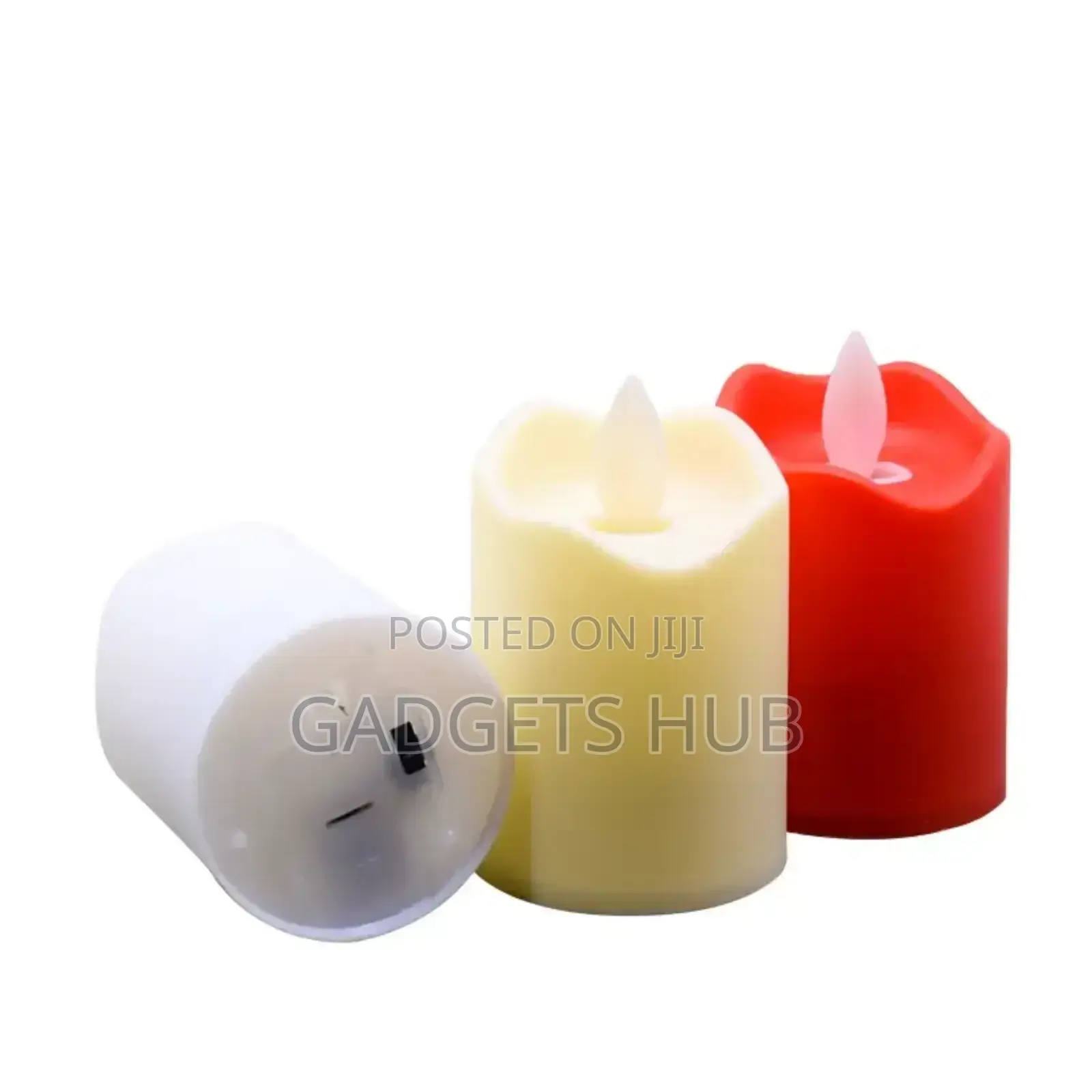 12pcs LED Flameless Christmas Candles Wave-Shape Lights
