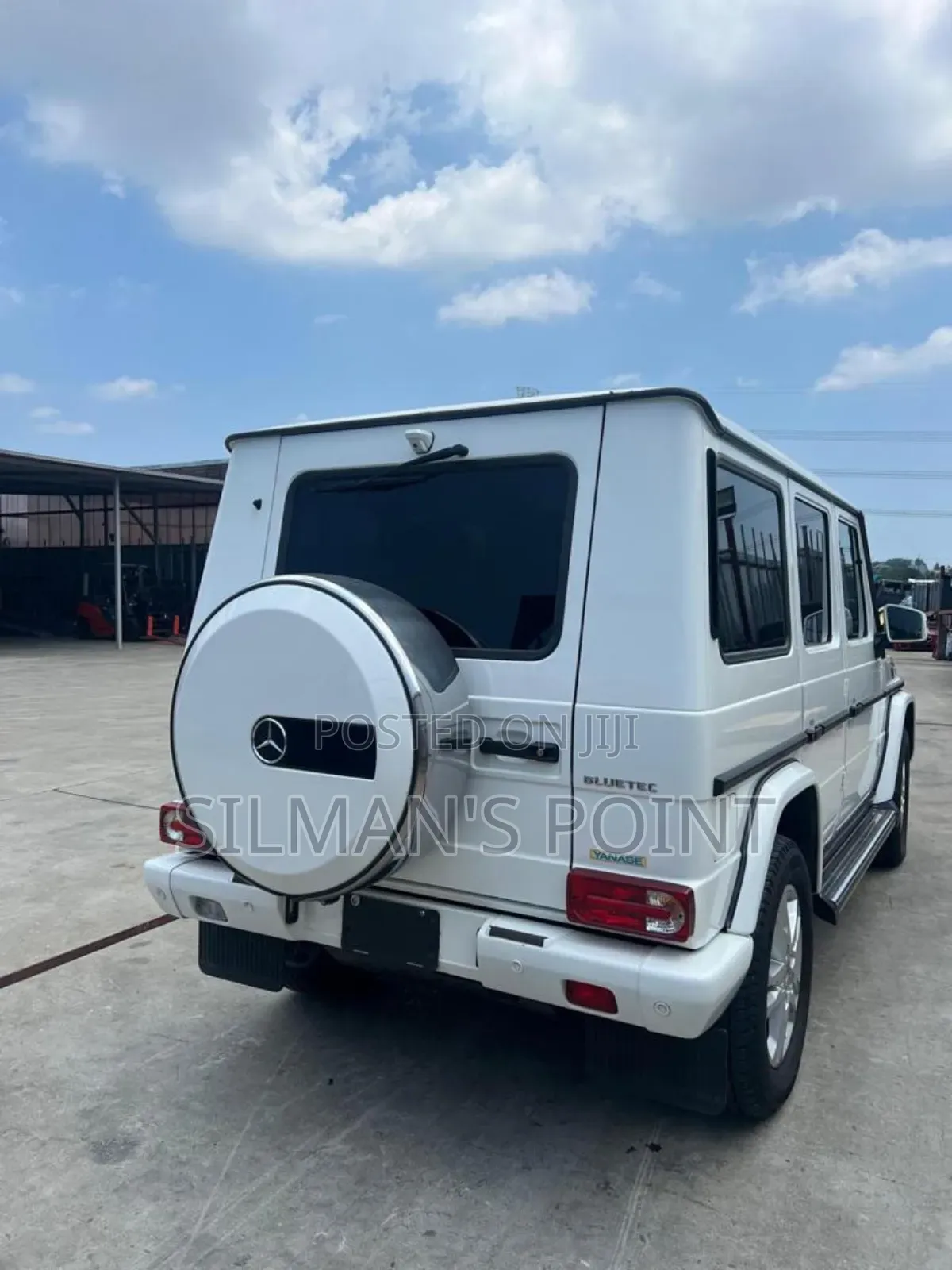 Mercedes-Benz G-Class 2017 White