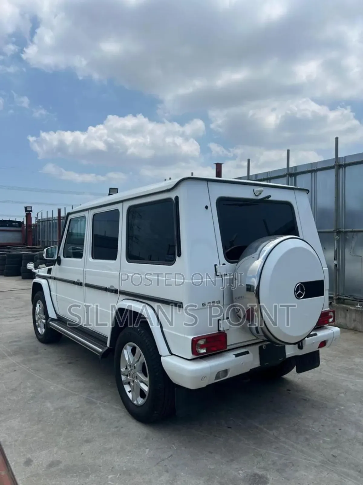 Mercedes-Benz G-Class 2017 White