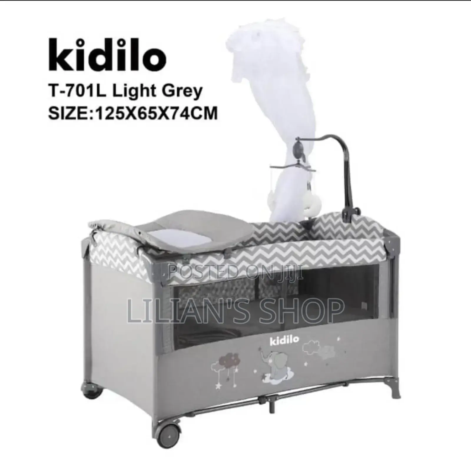 Brand New Heavy Duty Kidilo Baby Bed With Net
