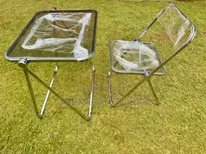 Photo - Foldable Chair and Table Set