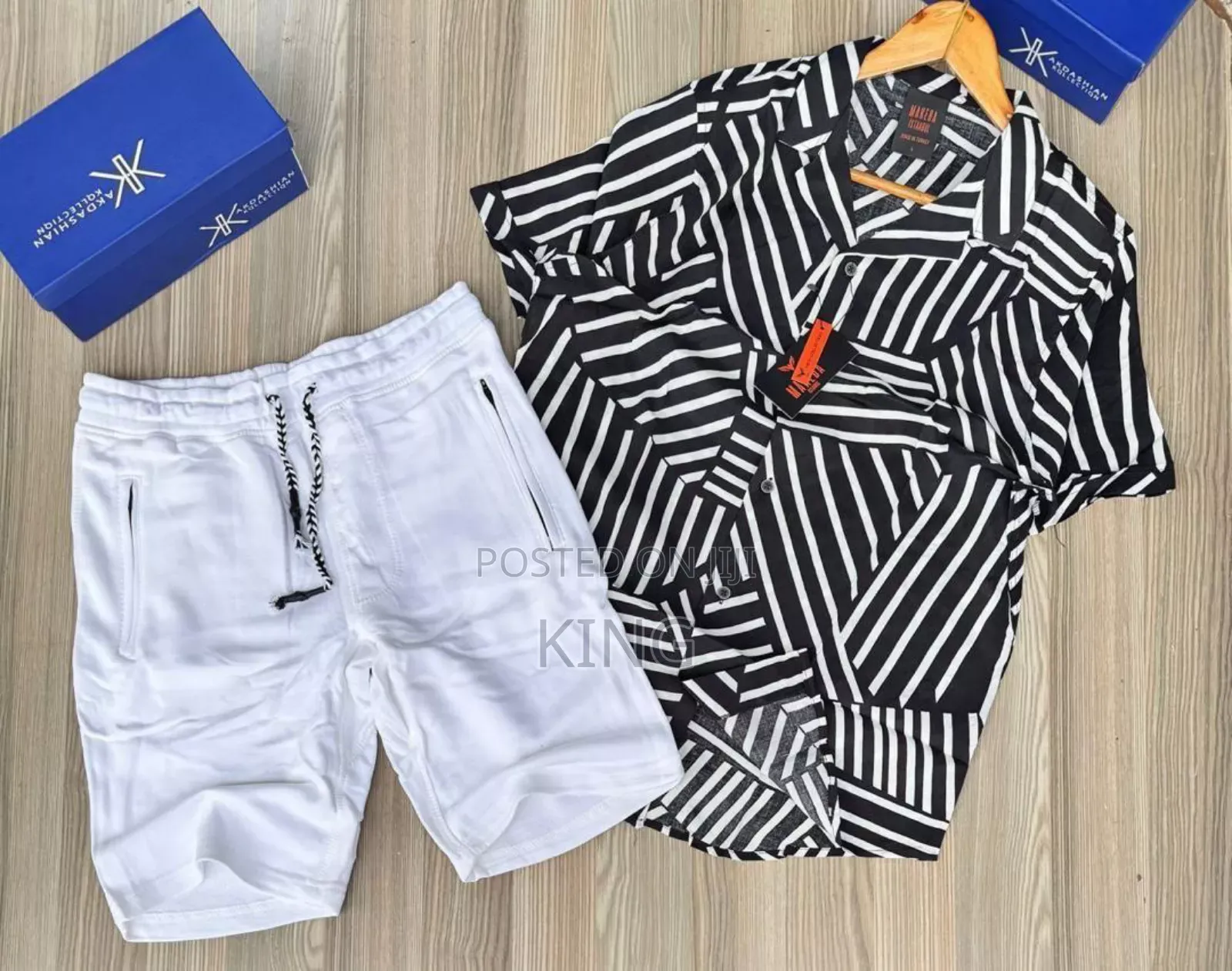 Gentle Vintage Set. Shirt/Short