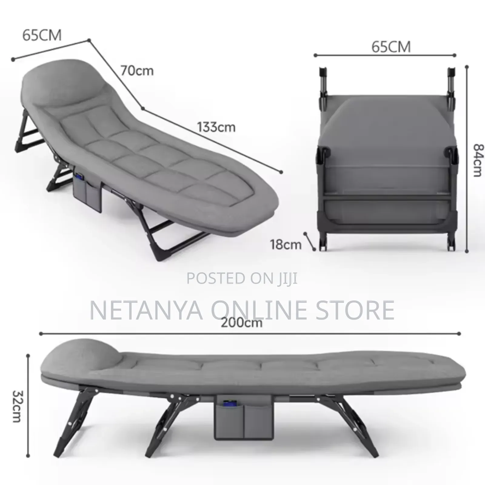 Adjustable Folding Bed and Sofa