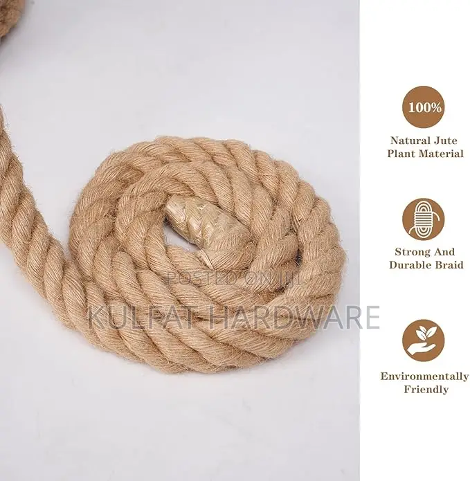 Jute Natural Fabric Rope