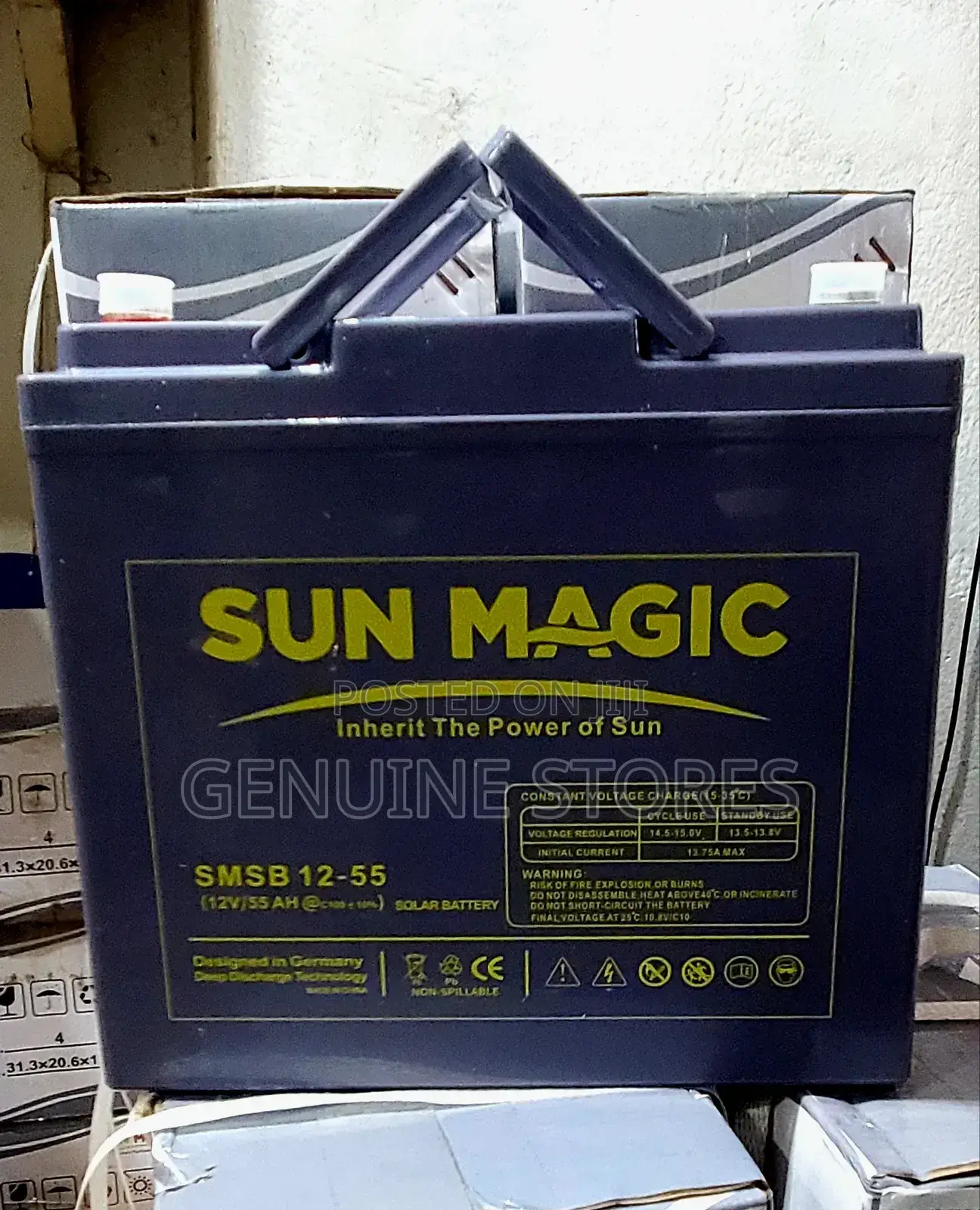 Sun Magic Battery 55ah /12v