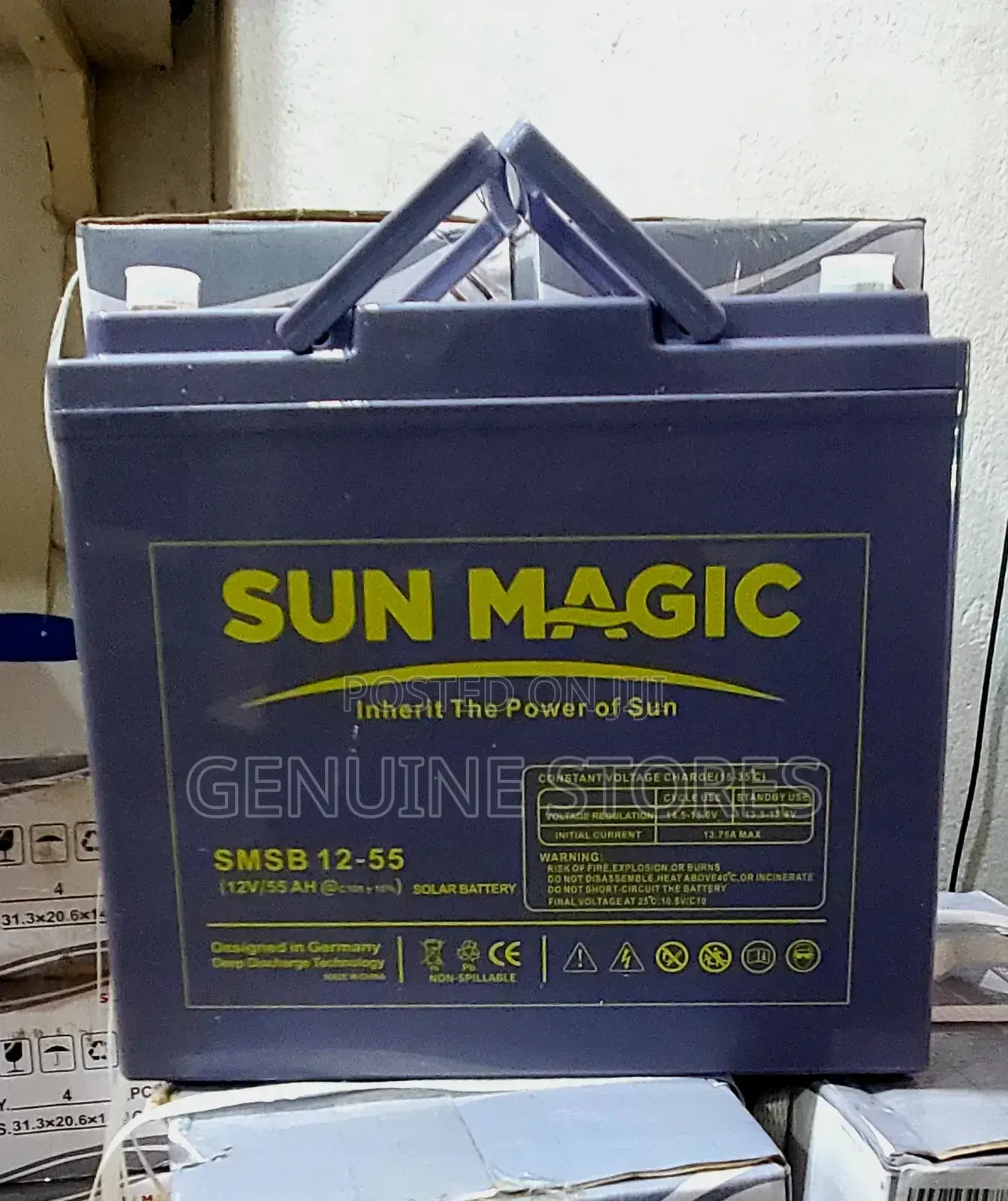 Sun Magic Battery 55ah /12v