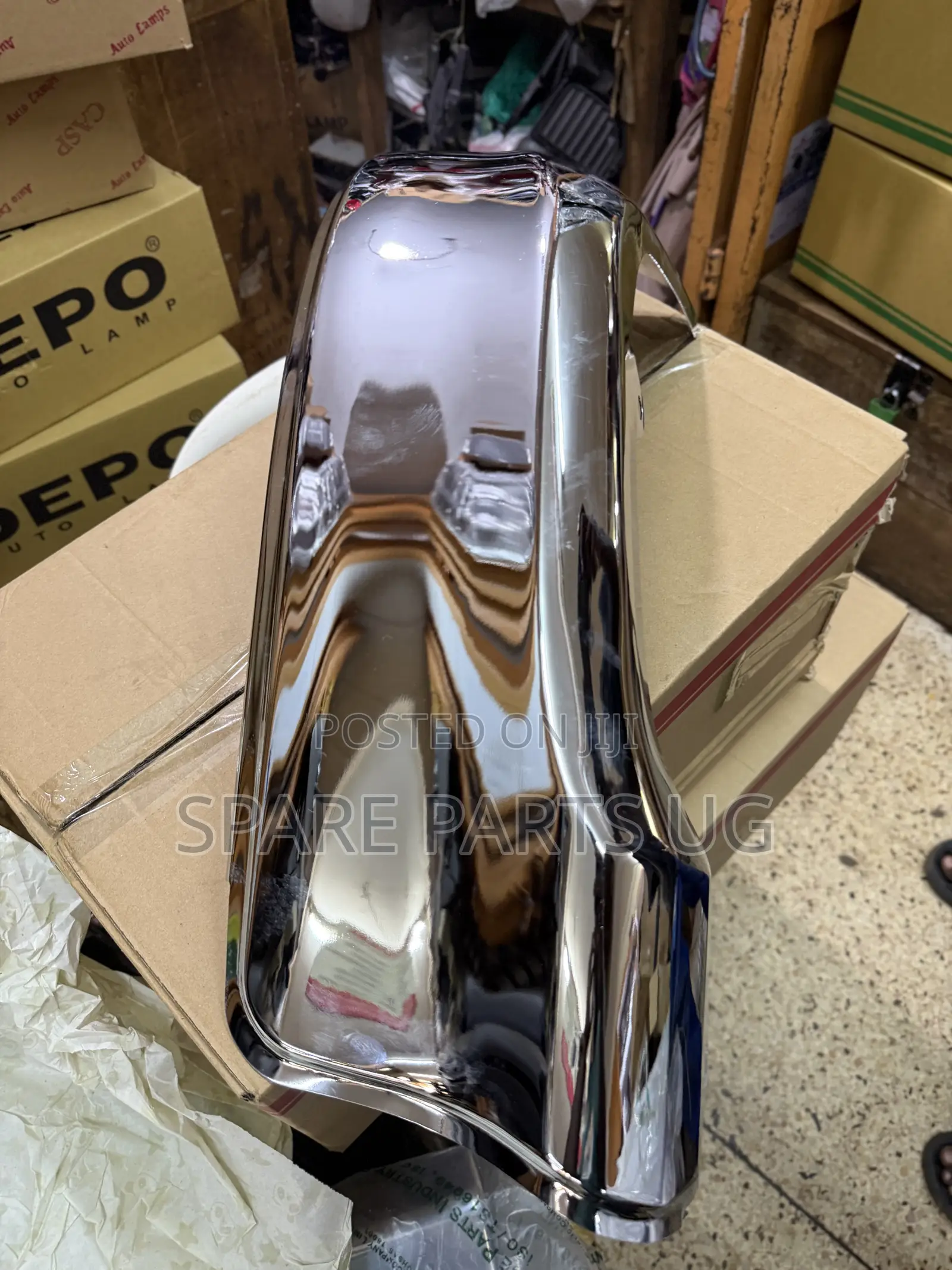 Hilux Revo Rear Bumper Side Chrome
