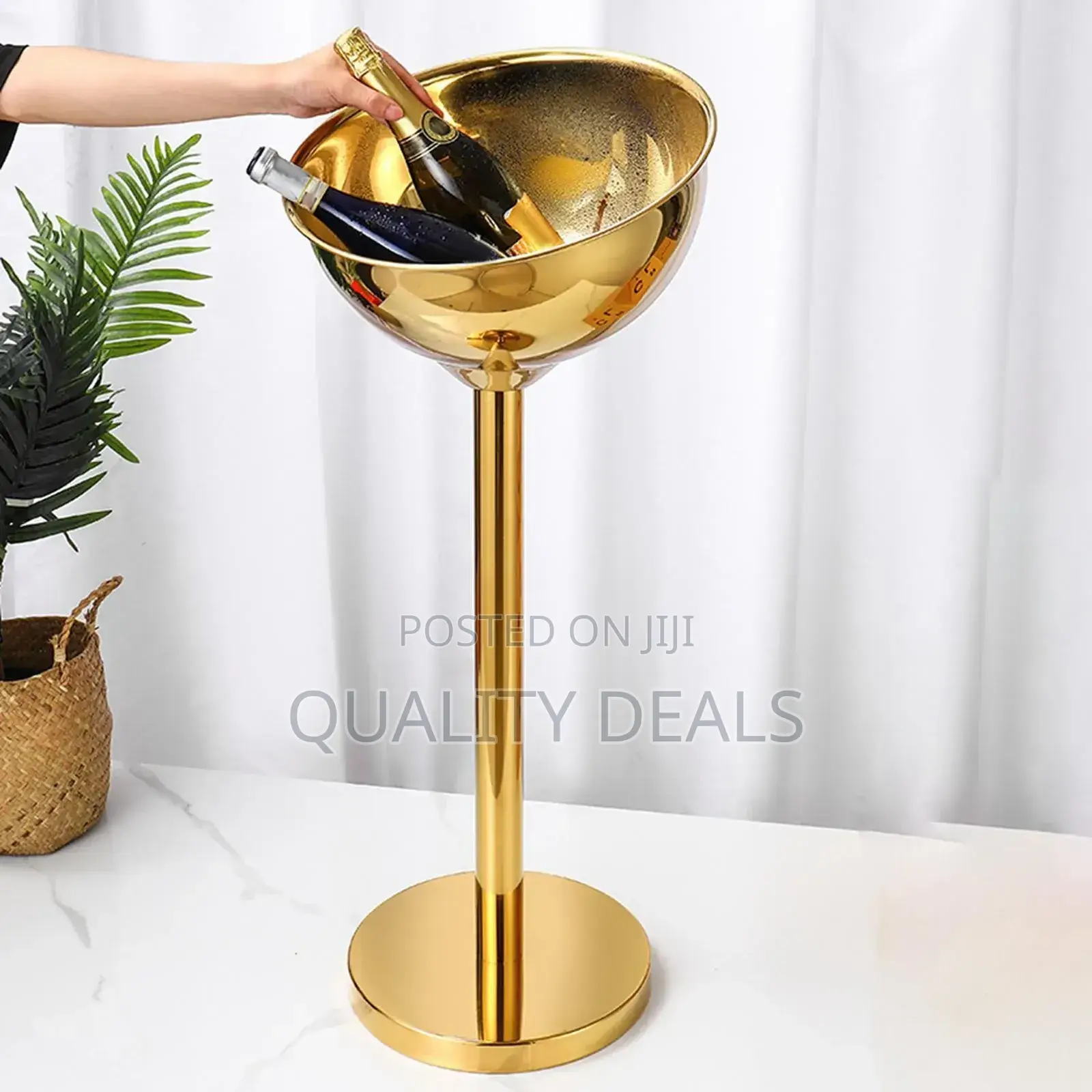 12L Outdoor Floor Champagne Wine Ice Bucket