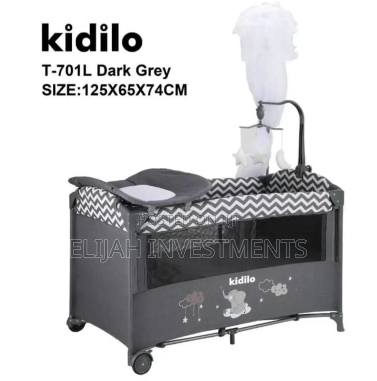 Premium Kidilo Kids Cradle Bed