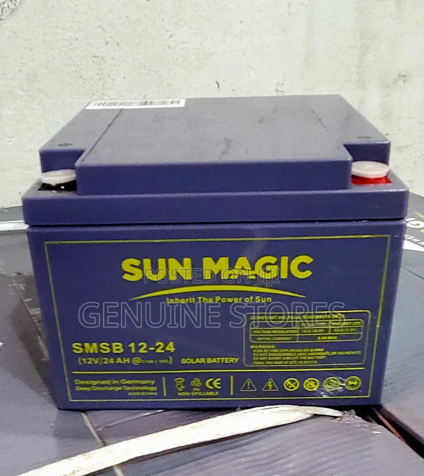 Sun Magic 24ah /12v Battery