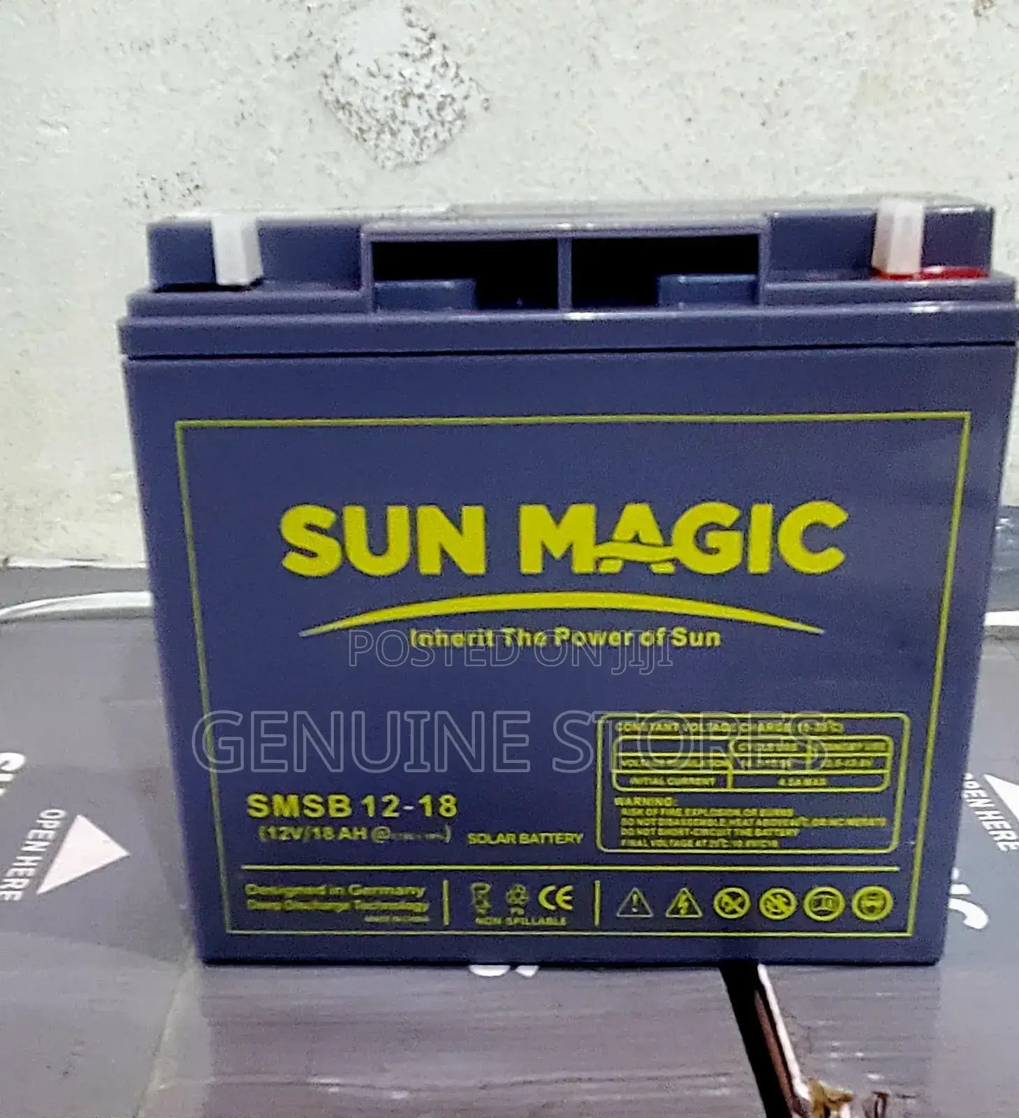 Sun Magic 18ah/12v Battery