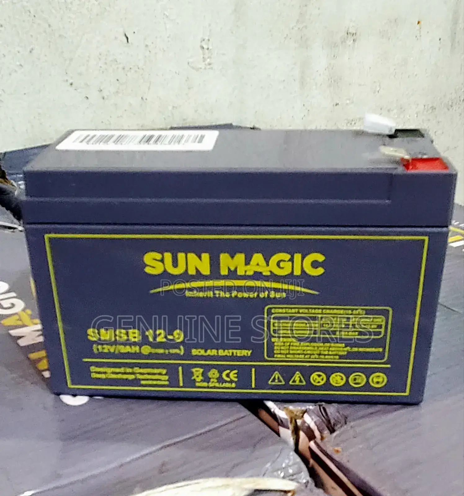 Sun Magic 9ah/12v Battery