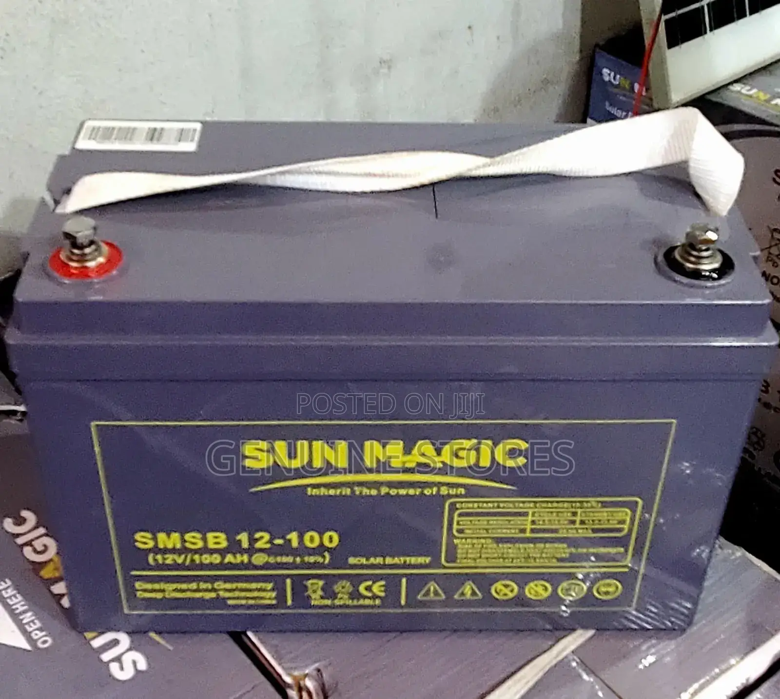 Sun Magic Battery 100ah of 12v / German Made Battery