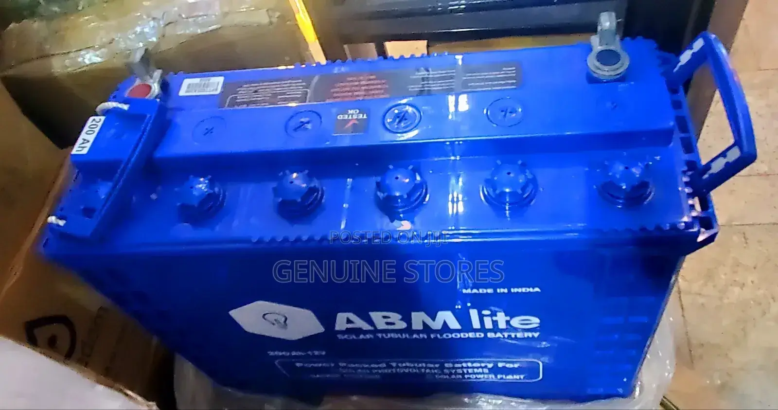 ABM Lite 200ah/12v Battery of Tubular